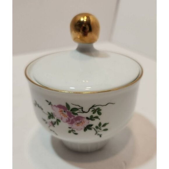 Vtg Henneberg Porzellan 1777 Sugar Bowl and Creamer Set Made in East Germany - Picture 13 of 16